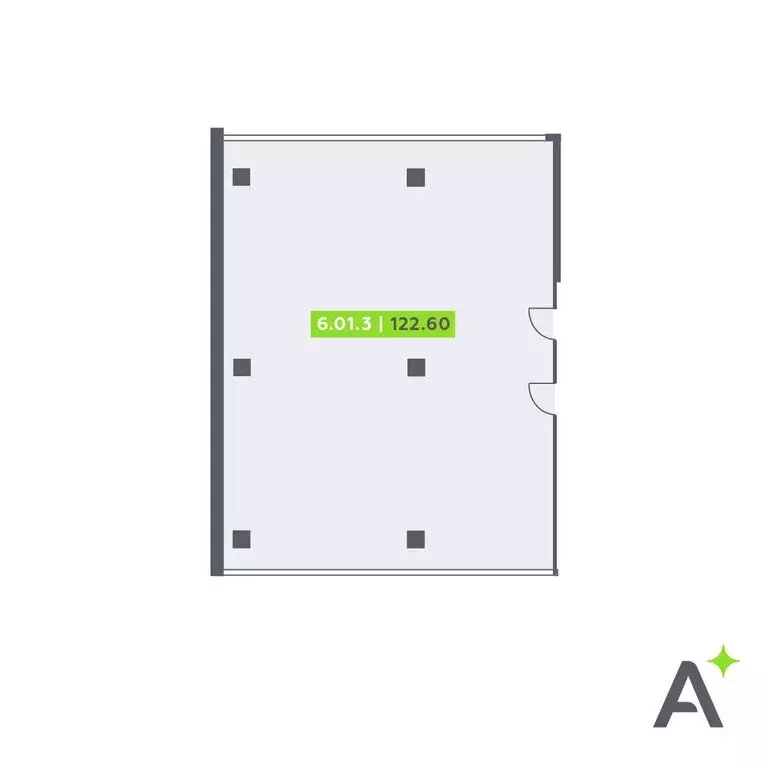 Офис (122.6 м) - Фото 1