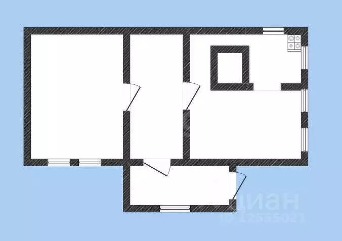 Дом в Костромская область, Нерехтский район, Емсненское с/пос, с. ... - Фото 0