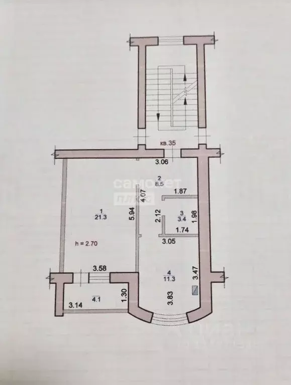 1-к кв. Калмыкия, Элиста 9-й мкр, 6 (44.5 м) - Фото 2