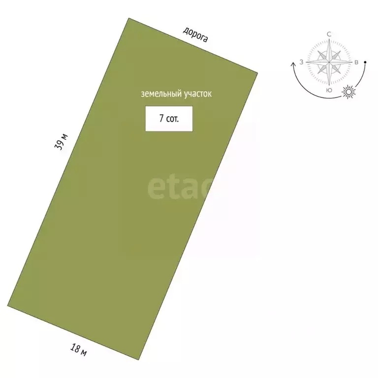 Участок в Крым, Ленинский район, Семисотское с/пос, с. Каменское ул. ... - Фото 2