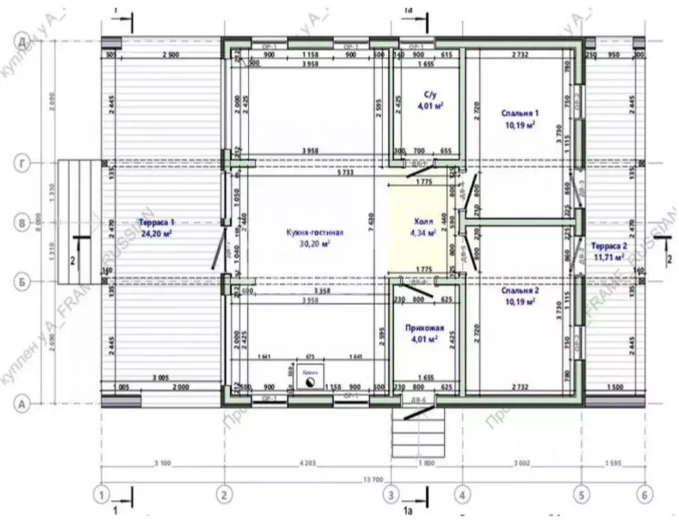 Дом в Свердловская область, Ревда муниципальный округ, с. Кунгурка ул. ... - Фото 2