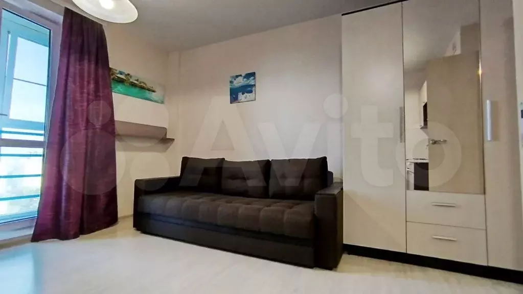 Квартира-студия, 27,9 м, 9/17 эт. - Фото 1