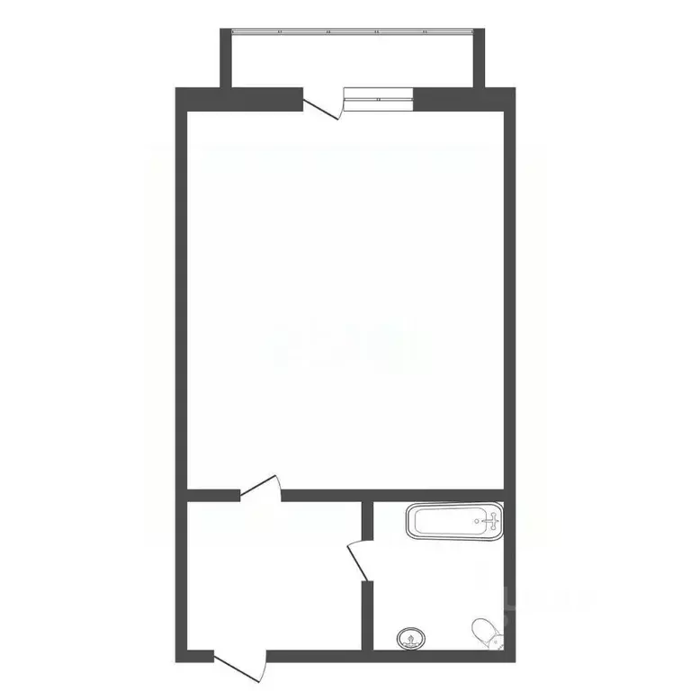 1-к кв. Амурская область, Благовещенск ул. Василенко, 3/6 (23.0 м) - Фото 2