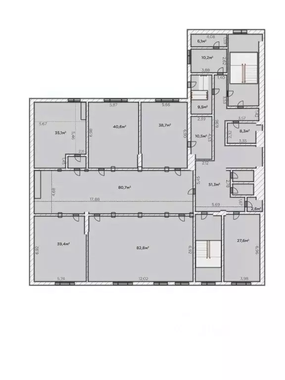 Офис в Тюменская область, Тюмень Советская ул, 20 (1277.0 м) - Фото 1