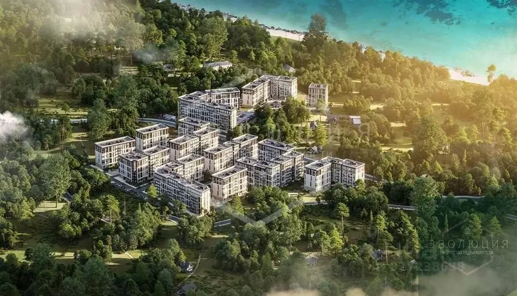 2-к кв. Калининградская область, Пионерский пос. Рыбное, Мо ре жилой ... - Фото 2