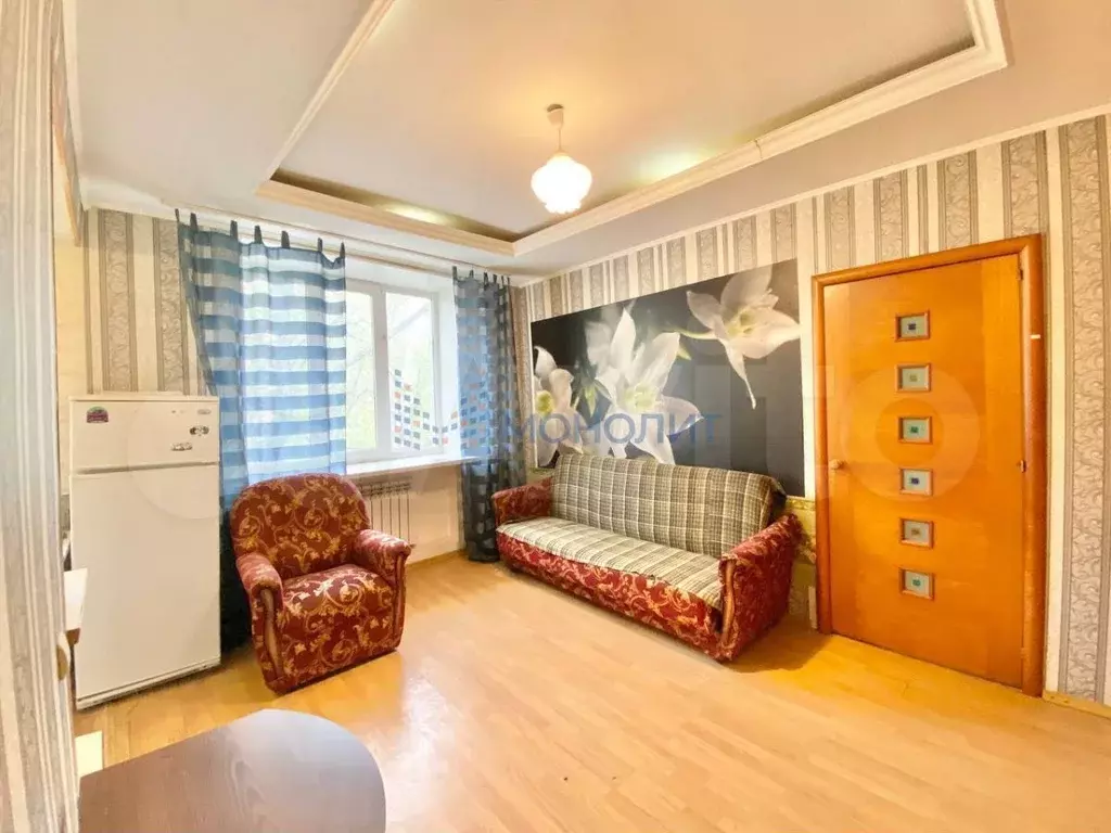 2-к. квартира, 37,8 м, 3/3 эт. - Фото 1