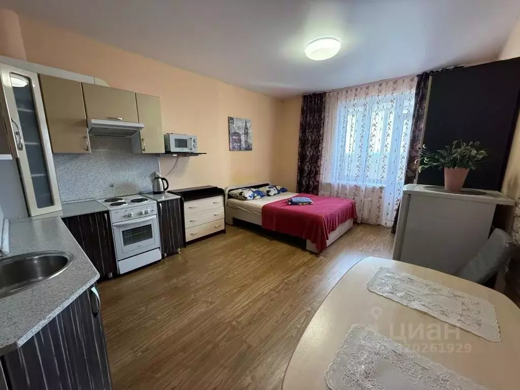 1-к кв. Тюменская область, Тюмень ул. 50 лет ВЛКСМ, 13к2 (25.0 м) - Фото 0