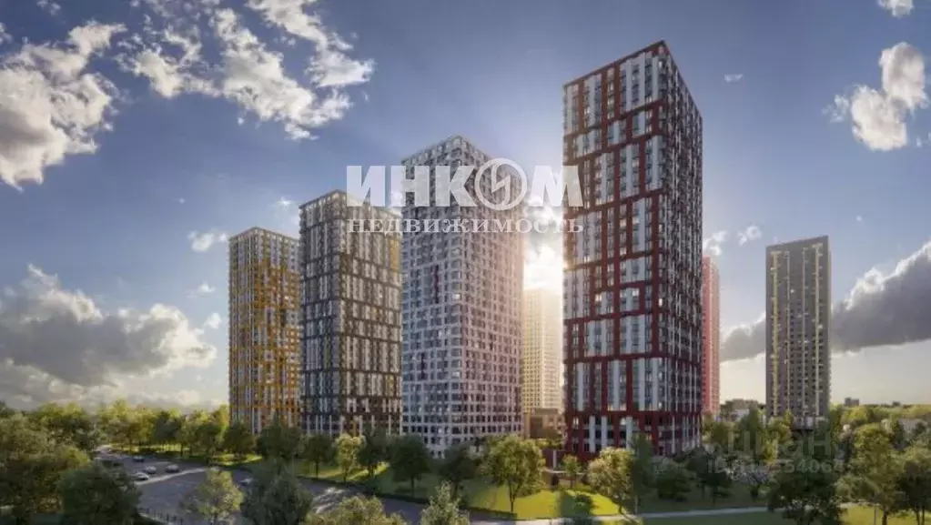 2-к кв. Московская область, Красногорск ул. Большая Воскресенская, 1 ... - Фото 0