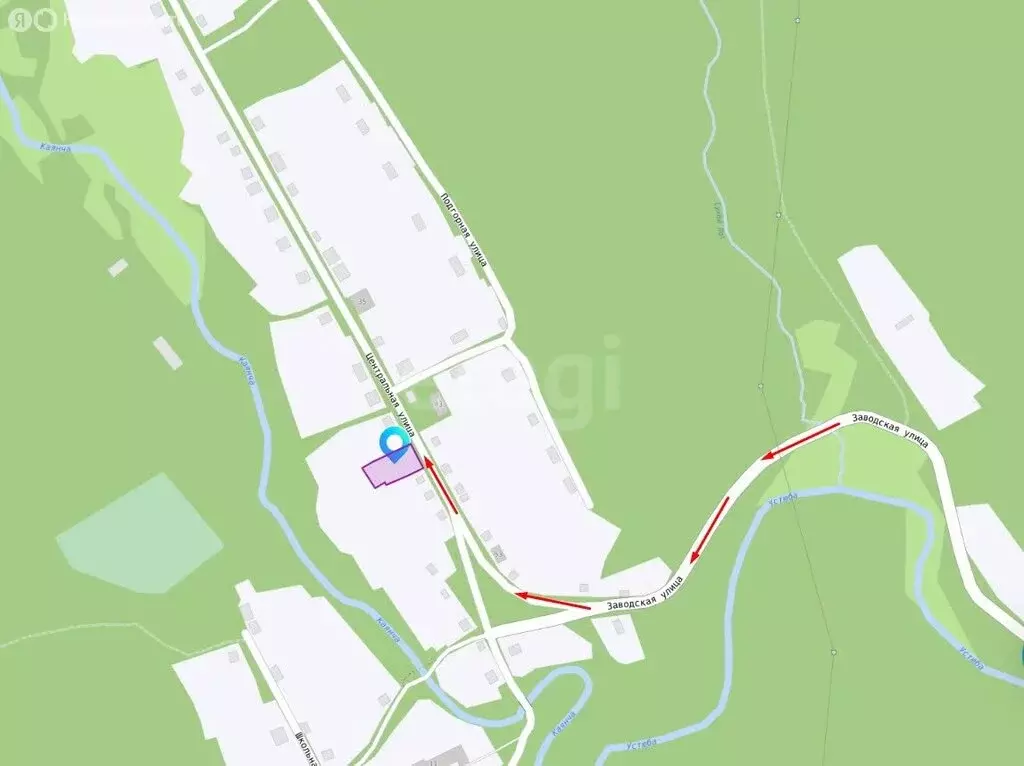 Участок в село Нижнекаянча, Центральная улица (55 м) - Фото 2