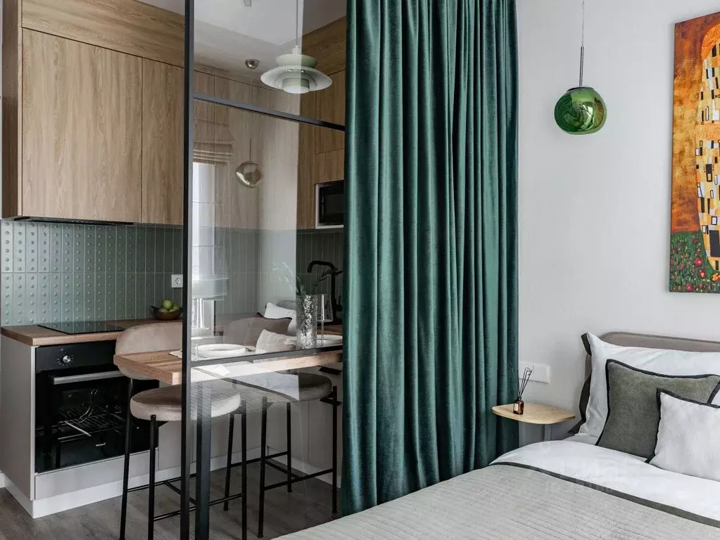 Студия Москва Производственная ул., 19Ак2 (23.0 м) - Фото 1