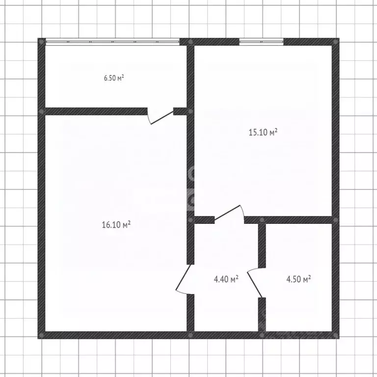 1-к кв. Липецкая область, Липецк Студеновская ул., 23Б (46.6 м) - Фото 2