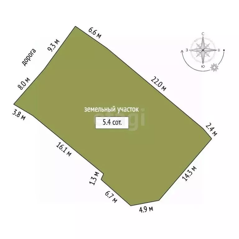 Дом в Саха (Якутия), Якутск Загородный кв-л, ул. Беринга, 17 (43 м) - Фото 2