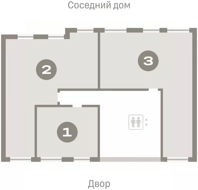 2-к кв. Тюменская область, Тюмень Октябрьский на Туре жилой комплекс ... - Фото 1