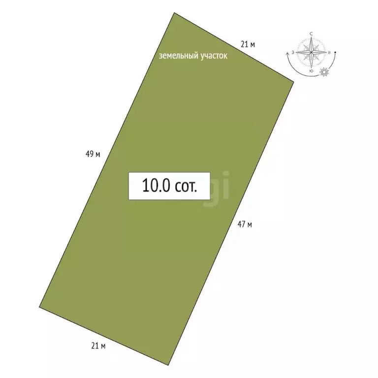 Участок в Новосибирская область, Бердск  (10.0 сот.) - Фото 2