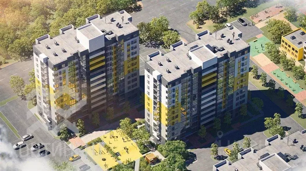 1-к кв. Крым, Симферопольский район, Молодежное пгт ул. Парковая (32.5 ... - Фото 2