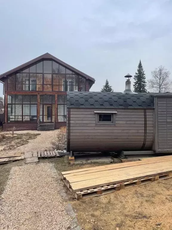Дом в Красноярский край, Красноярск ул. Елены Стасовой, 54Г/117 (200 ... - Фото 1