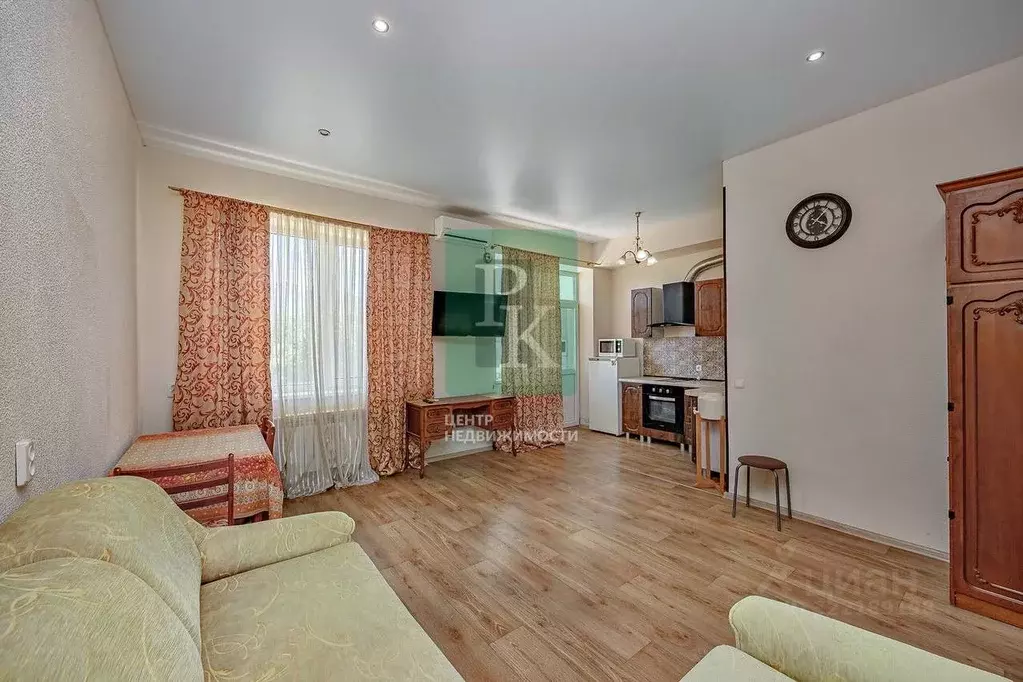 Студия Севастополь ул. Пляж Омега, 4-9 (30.5 м) - Фото 1