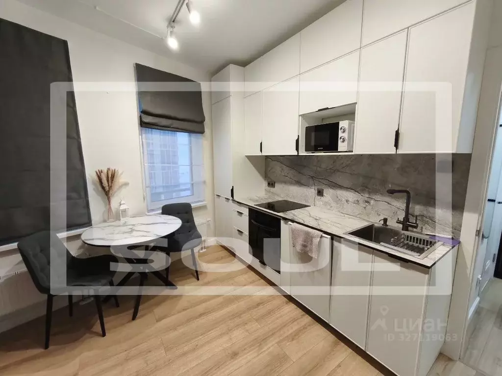 Студия Санкт-Петербург просп. Крузенштерна, 2 (26.0 м) - Фото 2