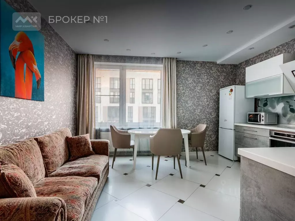 2-к кв. Санкт-Петербург Кременчугская ул., 13к2 (70.0 м) - Фото 1