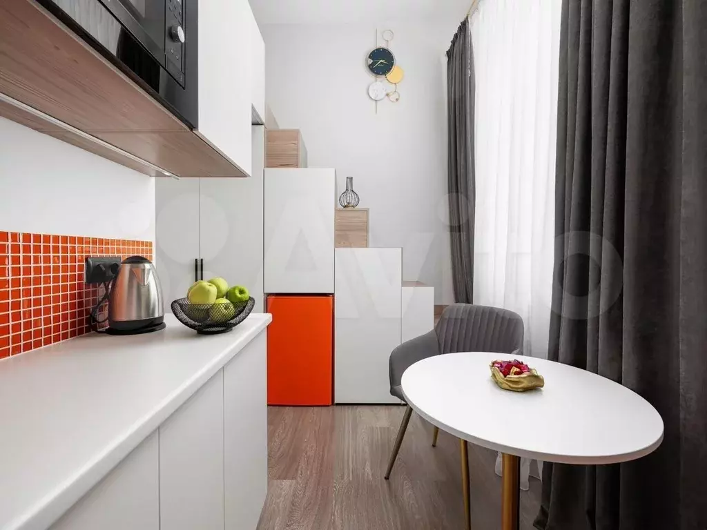 Апартаменты-студия, 18 м, 1/2 эт. - Фото 1