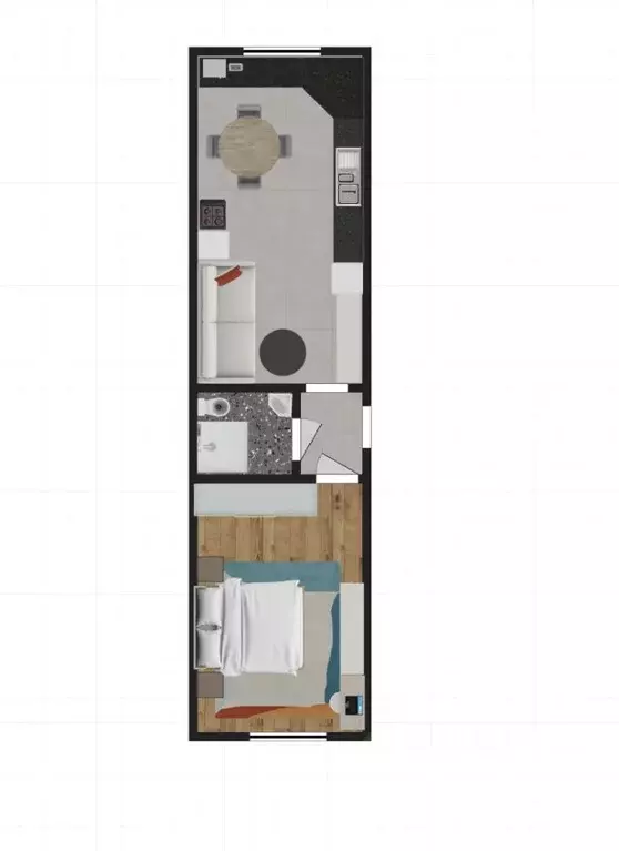 1-к кв. Ленинградская область, Всеволожский район, Бугровское ... - Фото 1