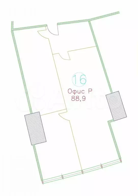 Светлый Офис, 92 м - Фото 0