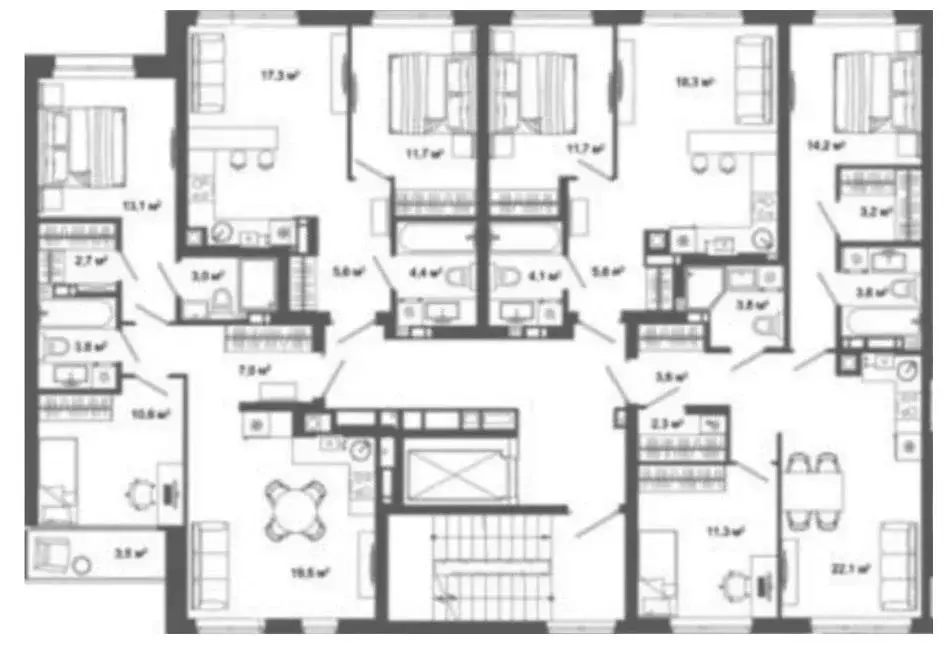 2-к кв. Астраханская область, Астрахань ул. Латышева (63.6 м) - Фото 2