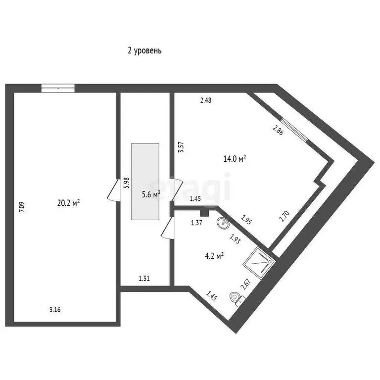 4-комнатная квартира: Светлогорск, Калининградский проспект, 20 (105 ... - Фото 2