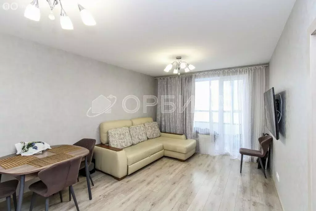 1-комнатная квартира: Тюмень, улица Ю.-Р.Г. Эрвье, 32к1 (44.3 м) - Фото 1