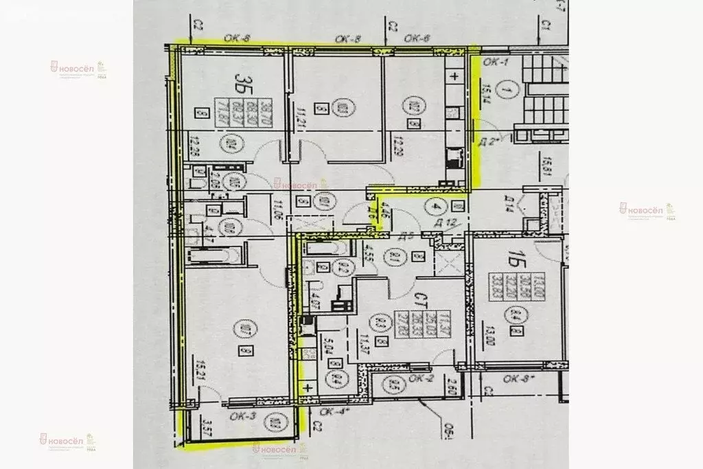 3-комнатная квартира: Екатеринбург, улица Рябинина, 18/3 (68 м) - Фото 0