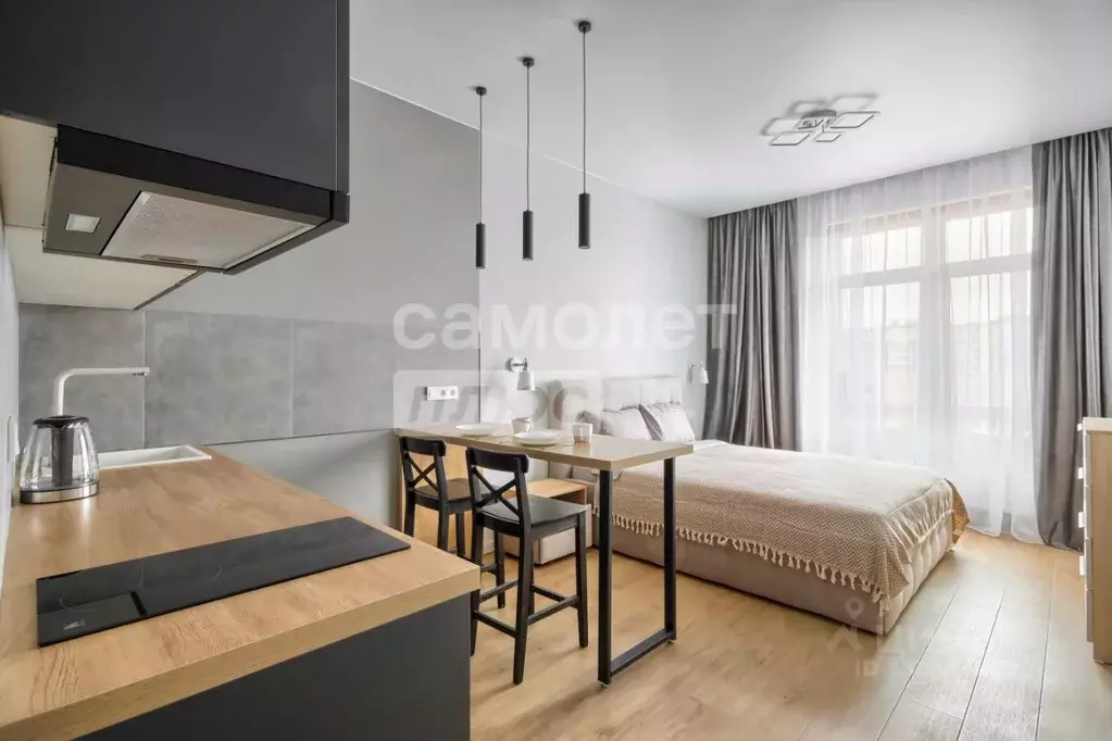 Студия Санкт-Петербург Петровский просп., 9к2 (26.0 м) - Фото 1