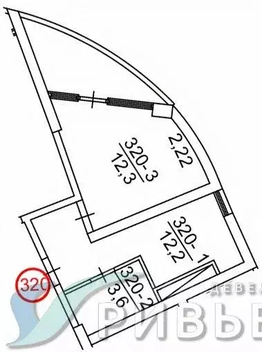 1-к кв. Крым, Ялта муниципальный округ, Гурзуф пгт ул. Ялтинская, ... - Фото 2