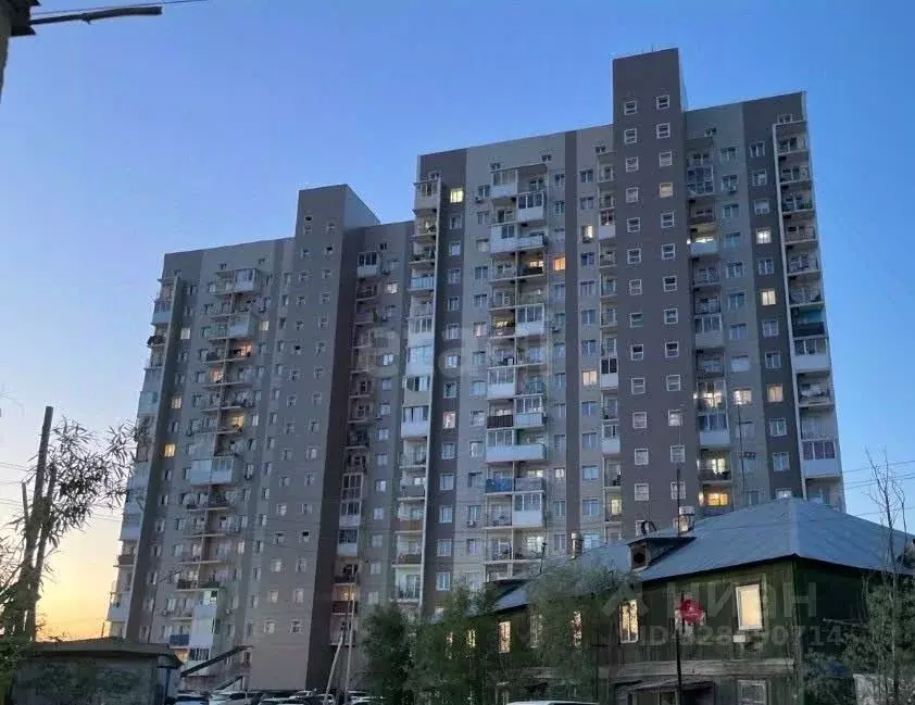1-к кв. Саха (Якутия), Якутск Загородный кв-л, ул. Бабушкина, 12/3 ... - Фото 1