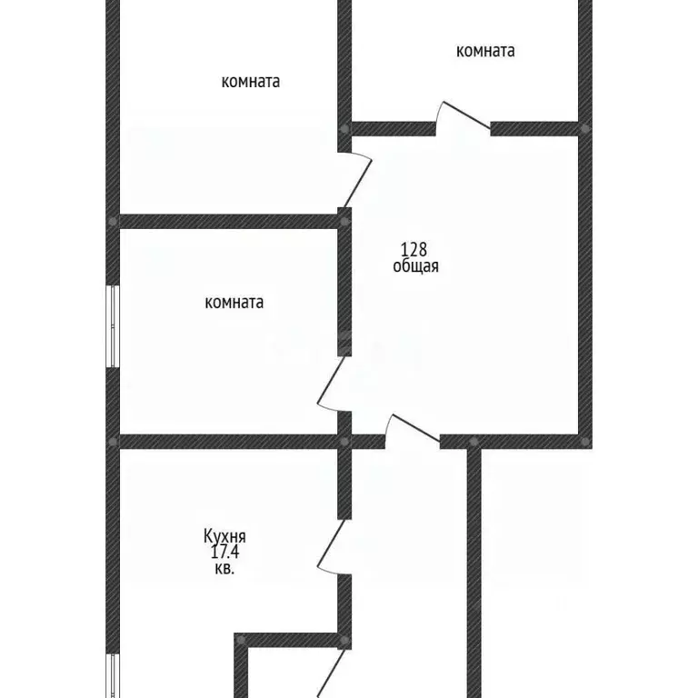 4-к кв. Дагестан, Махачкала ул. Абубакарова, 85 (128.0 м) - Фото 1