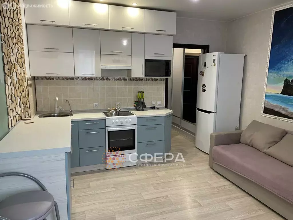 Квартира-студия: Новосибирск, улица Одоевского, 1/7 (19.2 м) - Фото 0