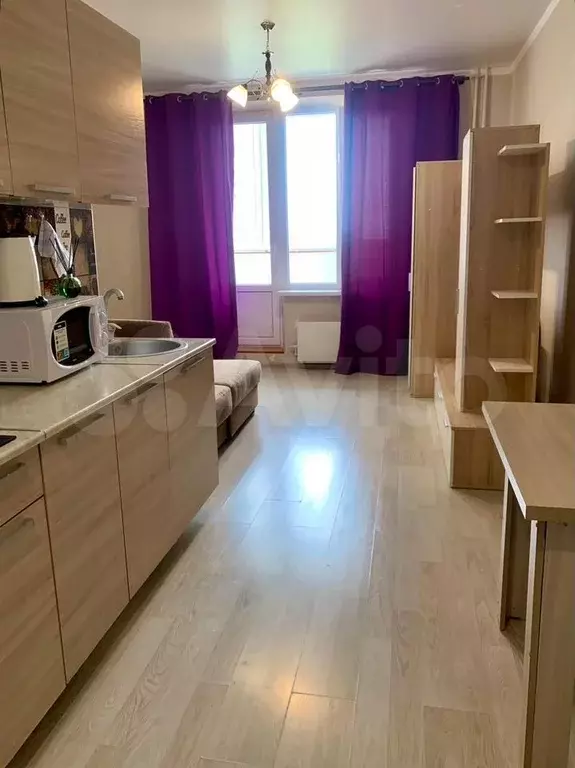 Квартира-студия, 25 м, 4/18 эт. - Фото 1