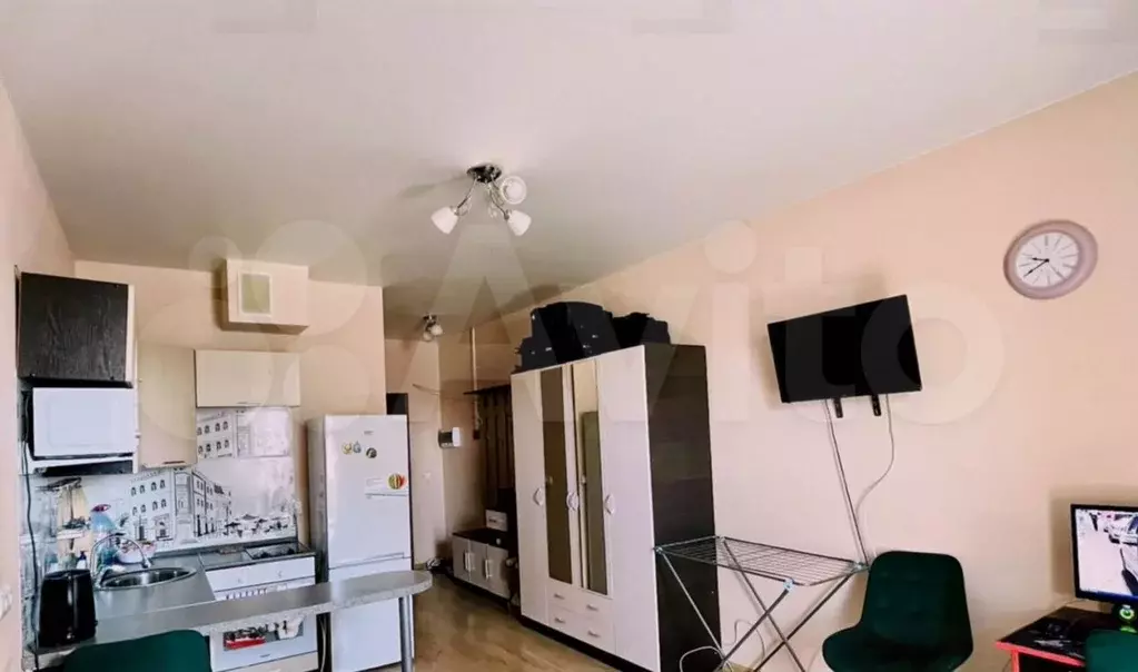 Апартаменты-студия, 21,3 м, 1/16 эт. - Фото 1