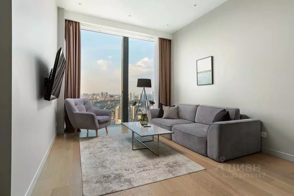 2-к кв. Москва 1-й Красногвардейский проезд, 22с2 (62.4 м) - Фото 1