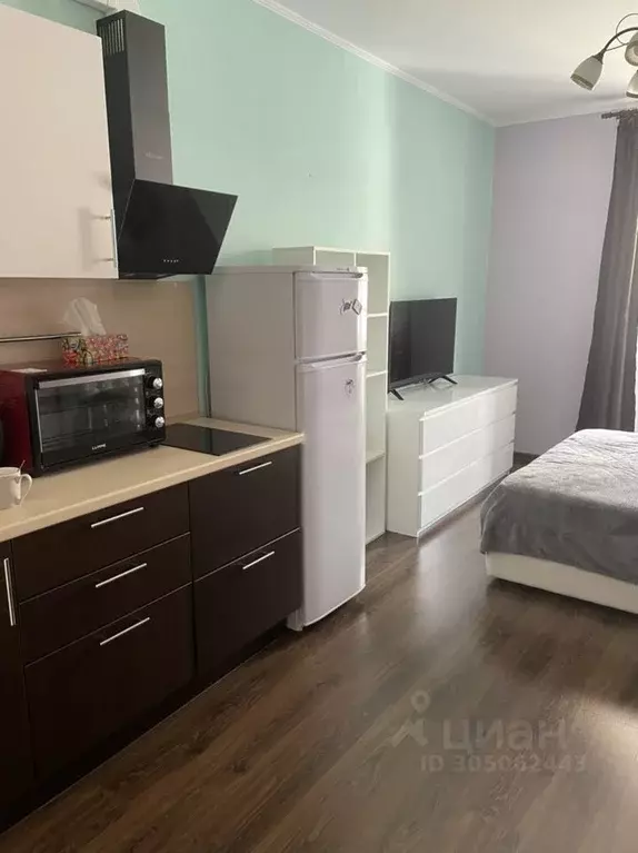 Студия Санкт-Петербург аллея Арцеуловская, 21 (27.0 м) - Фото 0