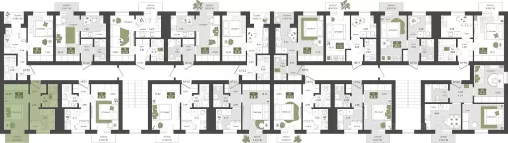 1-к кв. Калининградская область, Гурьевск  (22.57 м) - Фото 2