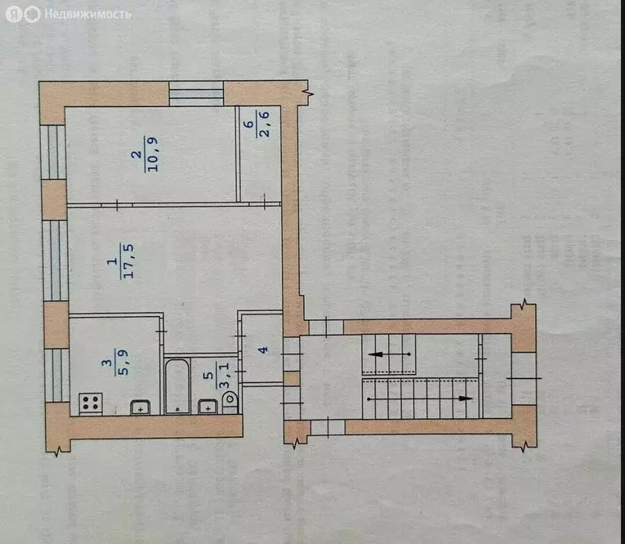 2-комнатная квартира: Екатеринбург, улица Академика Губкина, 81 (42.1 ... - Фото 0