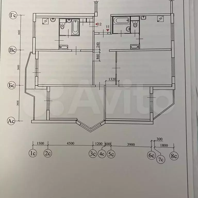 4-к. квартира, 140 м, 3/17 эт. - Фото 0