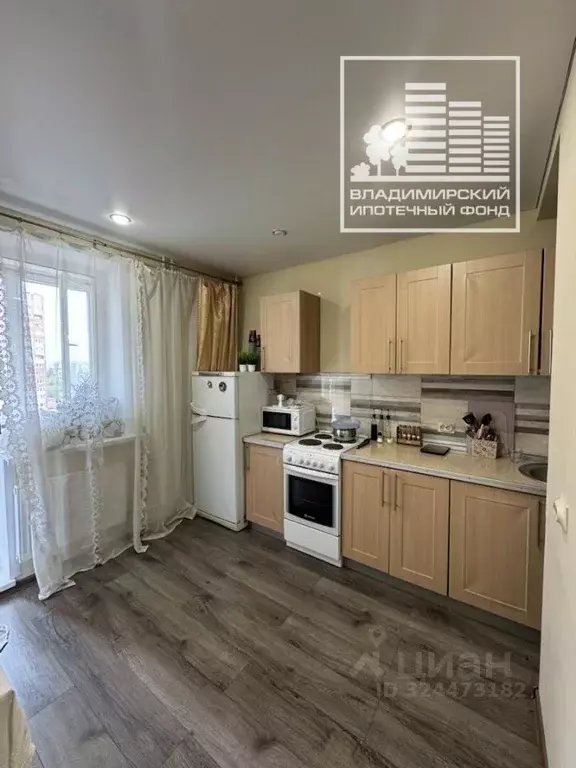 1-к кв. Владимирская область, Владимир ул. Нижняя Дуброва, 47к1 (32.9 ... - Фото 1