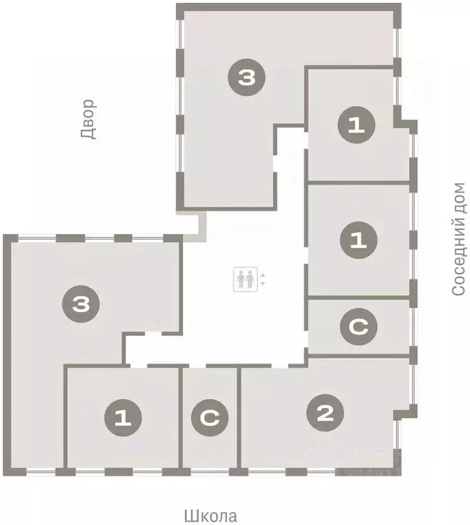 2-к кв. Новосибирская область, Новосибирск Лебедевский кв-л,  (60.7 м) - Фото 1