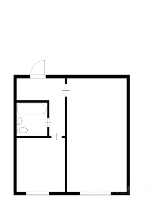 1-к кв. Самарская область, Тольятти просп. Степана Разина, 48 (32.0 м) - Фото 2