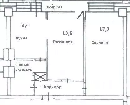 2-к кв. Ленинградская область, Всеволожск Колтушское ш., 44к1 (50.0 м) - Фото 0