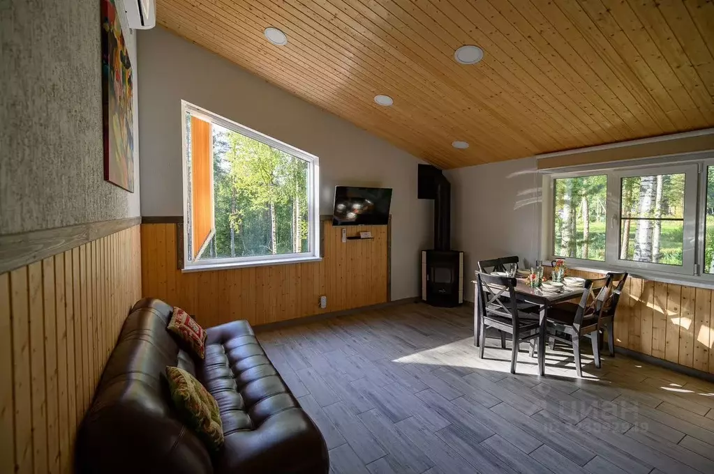 Дом в Ленинградская область, Приозерский район, Красноозерное с/пос, ... - Фото 2