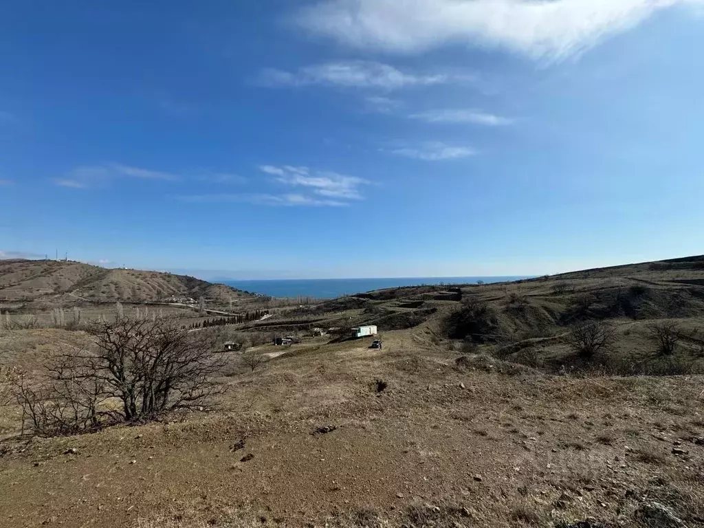 Участок в Крым, Алушта муниципальный округ, с. Приветное ул. Горького, ... - Фото 1