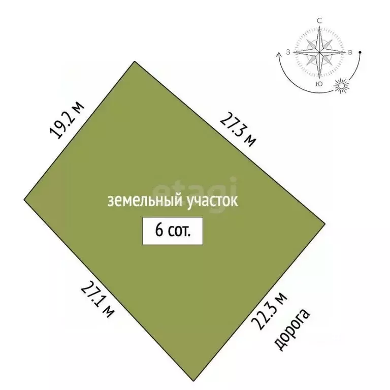 Участок в Ставропольский край, Кисловодск Бештау СТ, 603 (6.0 сот.) - Фото 1