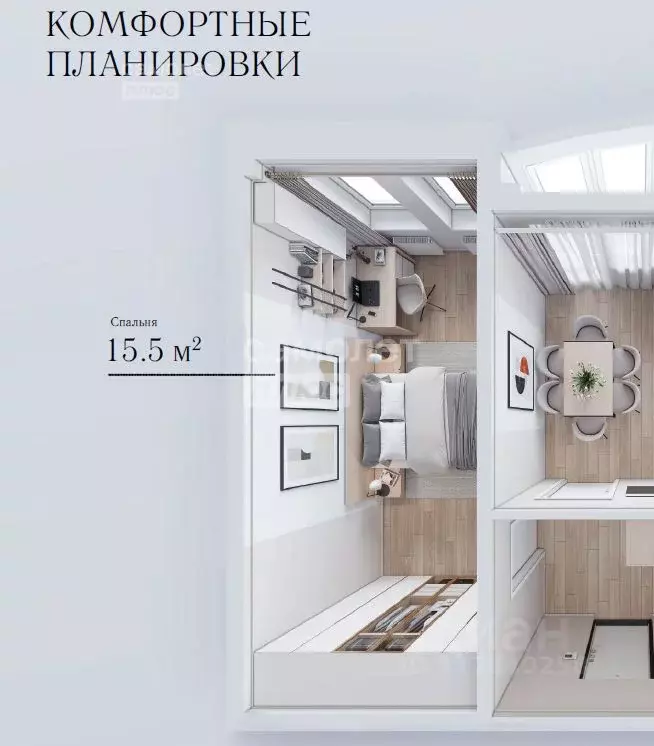 1-к кв. Краснодарский край, Анапа проезд Межсанаторный, 20/1 (33.2 м) - Фото 0